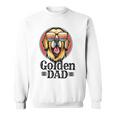 ゴールデンパパヴィンテージゴールデンレトリバー犬のための父親の日 スウェットシャツ