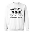 サイドライン ソーシャルクラブ ピーナッツギャラリー サッカーライフ おもしろサッカー スウェットシャツ