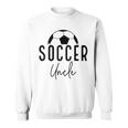 サッカー おじさん お父さん プレーヤー コーチ 試合 デー ギフト ボーイフレンド 男性 スウェットシャツ