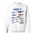 サメ図鑑 スウェットシャツ
