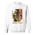 スターウォーズ ボバ・フェットの本 アウトロー 叙事詩 レトロ ポートレート スウェットシャツ