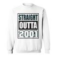 ストレイト・アウタ 2001 バースデー 2001 年生まれ 2001 ヴィンテージ スウェットシャツ