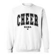 チアママ ハートフェルト応援チアリーディングママ 母の日 スウェットシャツ
