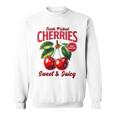 チェリーファーマーズマーケット フレッシュピックチェリー チェリー好き スウェットシャツ