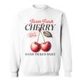 チェリーフルーツ スイートジューシーレッドチェリー 食通ギフト スウェットシャツ