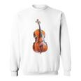 チェロ 楽器 モチーフ アート チェロ スウェットシャツ