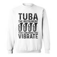 チューバ 振動させる楽器 ミュージシャン チューバ スウェットシャツ