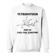 テトロドトキシン フグフィッシュテリトリー化学構造の一部 スウェットシャツ