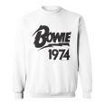 デヴィッド・ボウイ・ダイアモンド・ドッグス 1974 スウェットシャツ