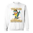 トララリーノ・ゴルゴンゾーラ – トララレロチーズミッションのスキーシャーク。 長袖tシャツ スウェットシャツ