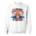 トランプ 今年一番素晴らしい用語 クリスマス 長袖tシャツ スウェットシャツ