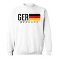 ドイツ 国旗 ドイツ カントリーコード Gerスポーツゲーム アスリート スウェットシャツ