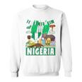 ナイジェリアの服のアイデア キッズ&ノベルティ ナイジェリア国旗 スウェットシャツ