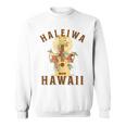ハレイワ ハワイ ビーチ 夏休み スウェットシャツ