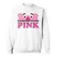ピンクパンサー Unapologeically ピンク スウェットシャツ