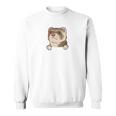 フェレット・イン・ア・ポケット ペット ファニー フェレット 長袖tシャツ スウェットシャツ