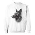 ベルギーシェパード 犬 グラフィック ペットアート ベルギーシェパード スウェットシャツ
