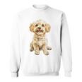 マルチプー犬モチーフペットイラストマルチプー スウェットシャツ