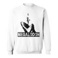 メガロドン ホオジロザメ ジャイアントシャーク サメの恋人 ダイバー スウェットシャツ
