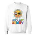 モチベーション輝くレッツゲットサニー活気 スウェットシャツ