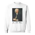 ヨハン・セバスティアン・バッハ 作曲家 クラシック音楽 Bach Composer Classical Music スウェットシャツ