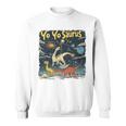 ヨーヨーザウルスファニーヨーヨー時代 長袖tシャツ スウェットシャツ