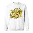 レモネード 起業家 モチベーションハッスル メンズ レディース 男の子 スウェットシャツ