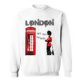 ロンドン・バンクシー・ゴッド・セーブ・ザ・クイーン スウェットシャツ