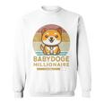 ヴィンテージ 面白い Baby Doge Millionaire Miner Baby Doge 長袖tシャツ スウェットシャツ