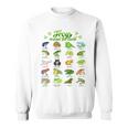 世界のカエル カエル スウェットシャツ