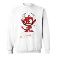 小さな悪魔 いたずらな小悪魔 長袖tシャツ スウェットシャツ