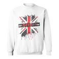 神は貧しい王のcor冠式パンクグラフィティユニオンジャックを救う スウェットシャツ