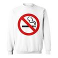 禁煙シンボル ノベルティ 禁煙サイン スウェットシャツ
