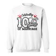 結婚10周年記念マッチング・ギフト スウェットシャツ