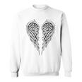 裏側の天使の羽 スウェットシャツ