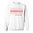面白いvaffanculoデザイン イタリア語で素敵な一日を。 スウェットシャツ
