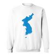 韓国統一旗、韓国統一地図 スウェットシャツ