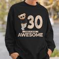 30歳の誕生日 メンズ レディース オリジナル 素晴らしいテディベア スウェットシャツ 彼への贈り物
