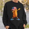 4Th Of July ホットドッグ 面白い 4Th Of July キッズ 男の子 スウェットシャツ 彼への贈り物