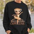 Ballerina Cappuccina Brainrot スウェットシャツ 彼への贈り物