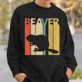 Beaver ビーバー 動物 スウェットシャツ 彼への贈り物