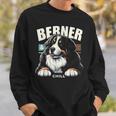 Berner And Chill バーニーズマウンテンドッグ 面白いグラフィックtシャツ スウェットシャツ 彼への贈り物