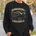 Bombardiro Crocodilo イタリアンブレインロットミーム スウェットシャツ 彼への贈り物