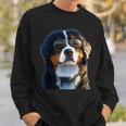 Boyero De Berna Con Gafas Deol Perro Dulce Camisa de entrenamiento Regalos para él