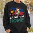 Bring Him Home サポーター Digong Duterte フィリピン Du30 スウェットシャツ 彼への贈り物