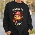 Cake It Easy Take It Easy Fruit スウェットシャツ 彼への贈り物