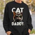 Cat Daddy 猫のお父さん 猫のお父さん お父さん ハウス 猫のお父さん 父の日 猫 スウェットシャツ 彼への贈り物