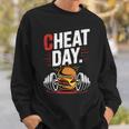 Cheat Day チート・デイ フィットネス 気ままなジム ブレイク ダイエット 冷え込む日 スウェットシャツ 彼への贈り物