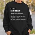 Cisco エンジニアギフト スウェットシャツ 彼への贈り物
