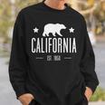 Cool California Republic カリフォルニアギフト カリフラッグ スウェットシャツ 彼への贈り物
